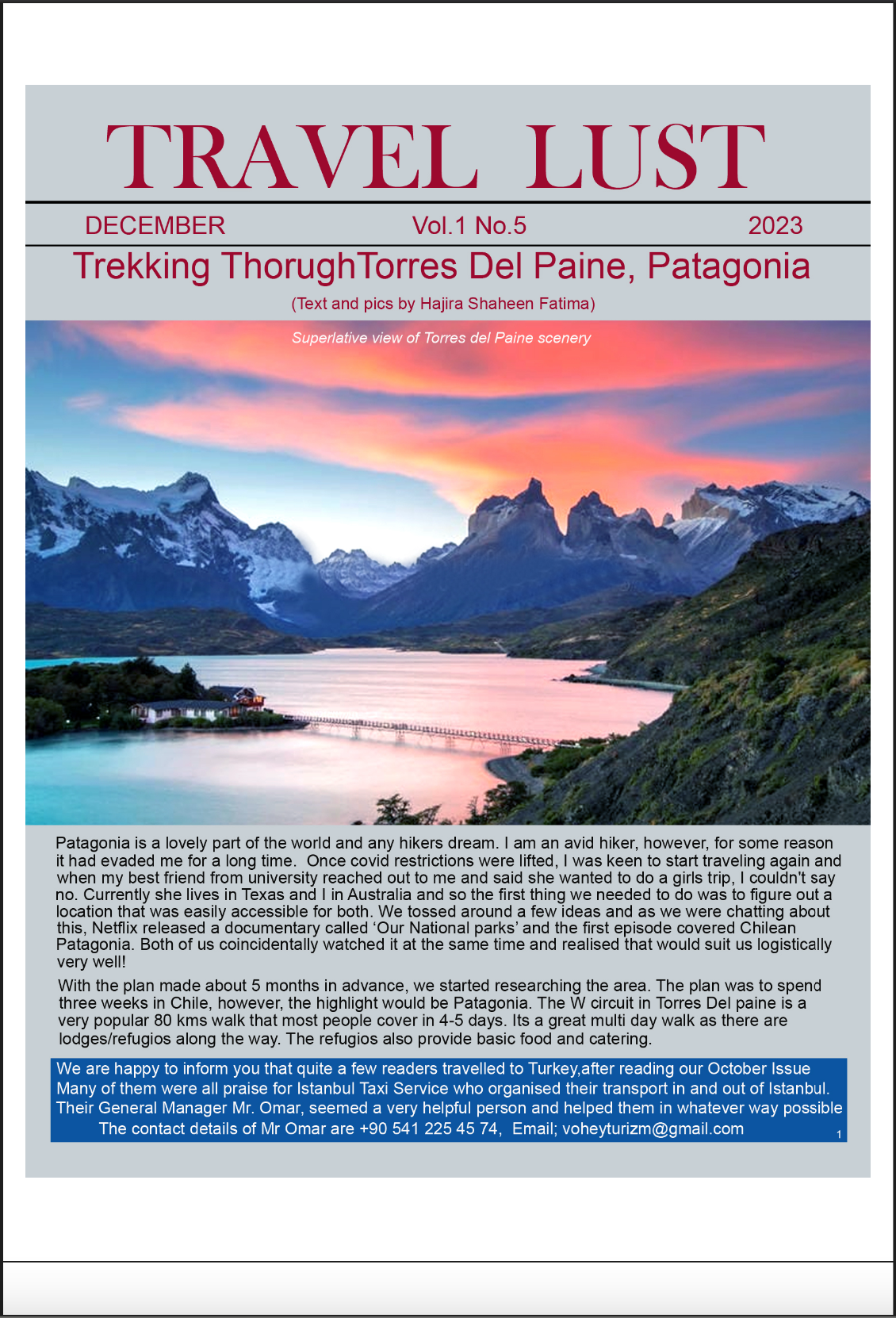 Cover for Vol. 1 - No. 5